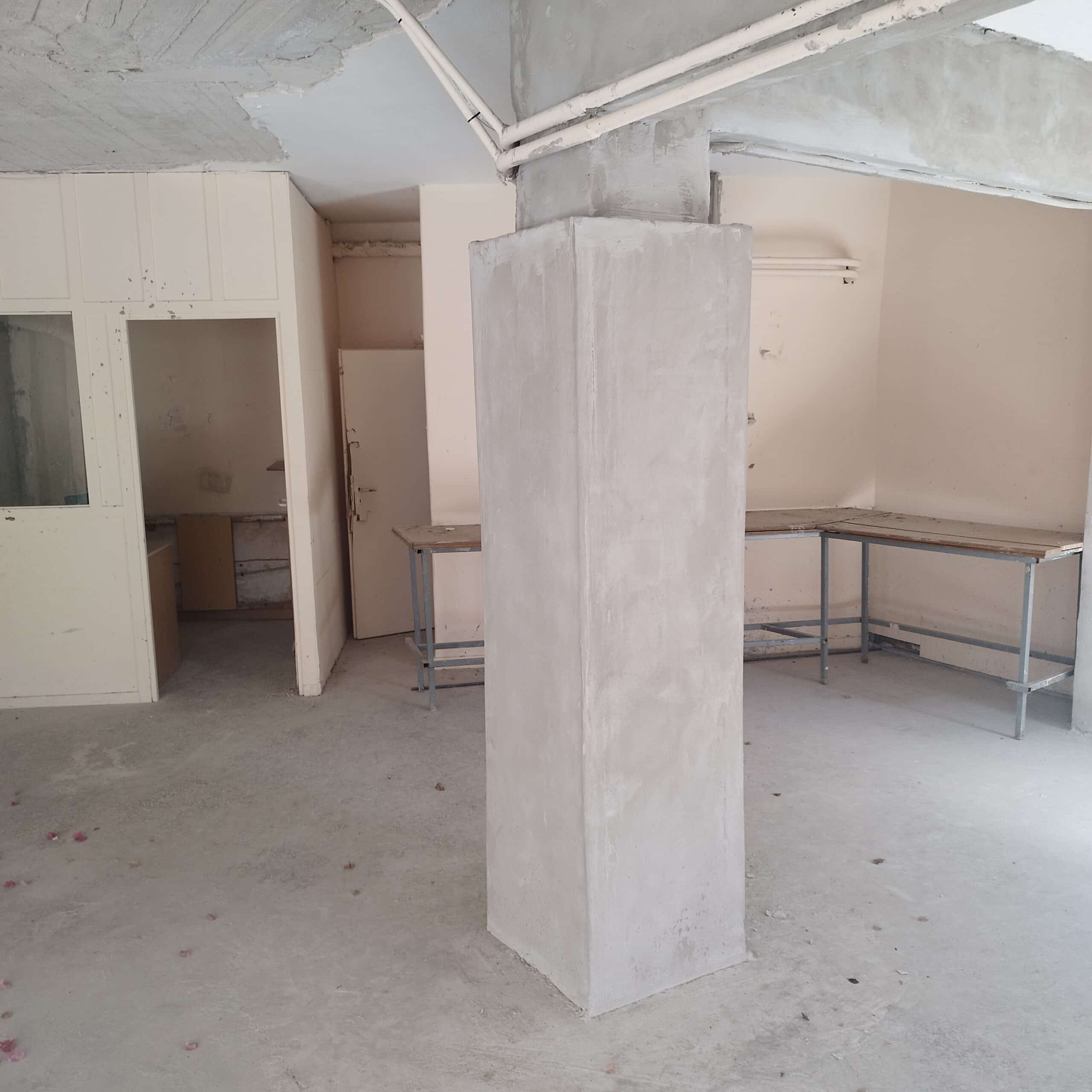 BUILDING RESTORATION WORKS IN DAFNI -